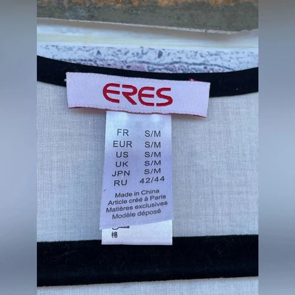 ERES Cigale Drawstring Embroidered Midi Dress s/m - Picture 14 of 16